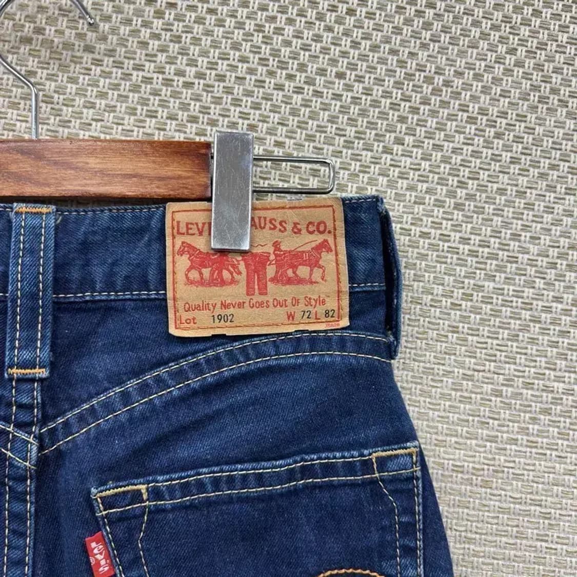 리바이스 1902 캐주얼 데님 청바지 72 A04559 상품이미지3