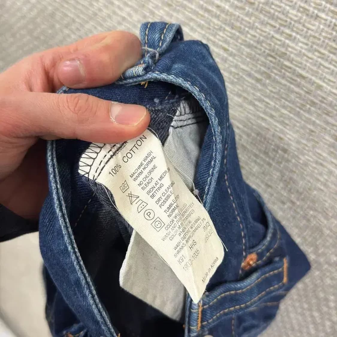 리바이스 1902 캐주얼 데님 청바지 72 A04559 상품이미지4