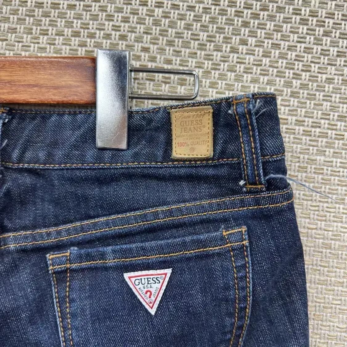 게스 로고 캐주얼 스판 데님 청바지 25인치 A04561 상품이미지3