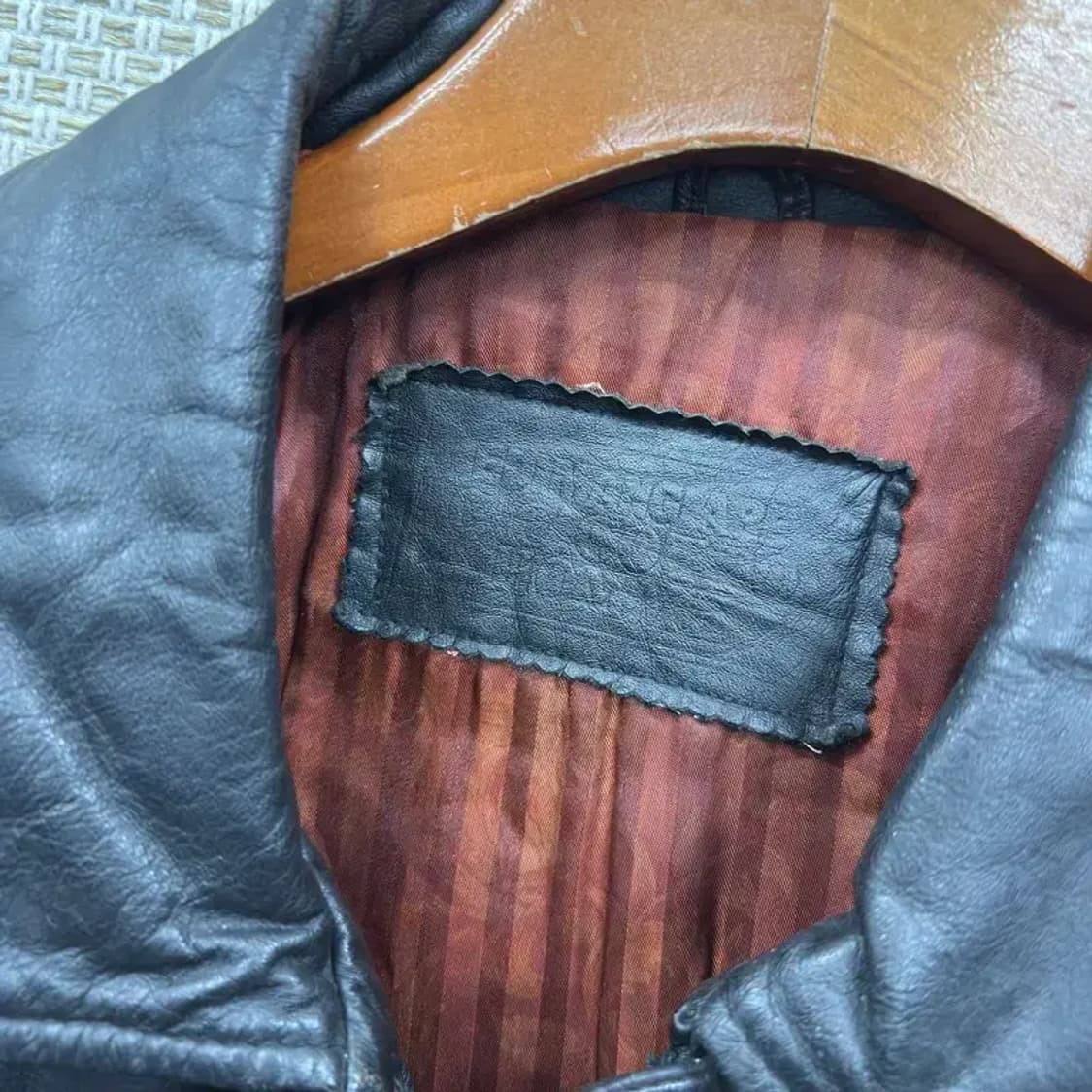 빈티지 올드스쿨 소가죽 자켓 100 A04539 상품이미지3