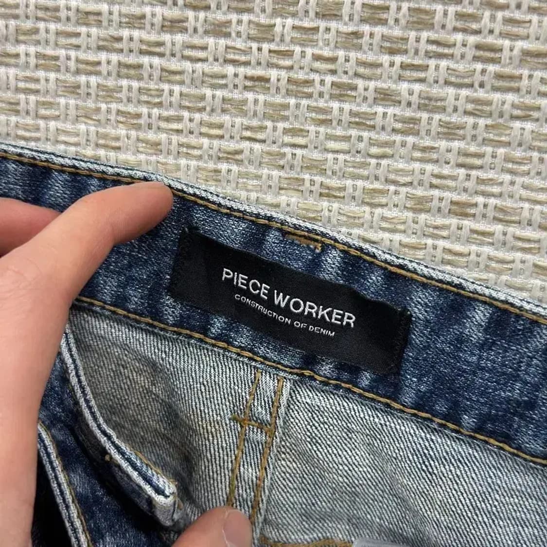 피스워커 캐주얼 스판 데님 청바지 31인치 A04562 상품이미지4