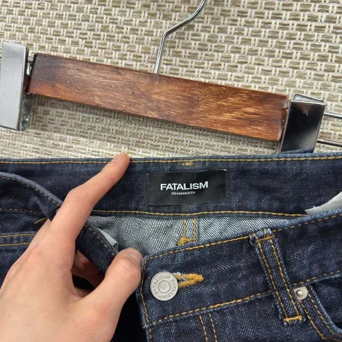 페이탈리즘 캐주얼 데님 청바지 46 A04563 상품이미지4