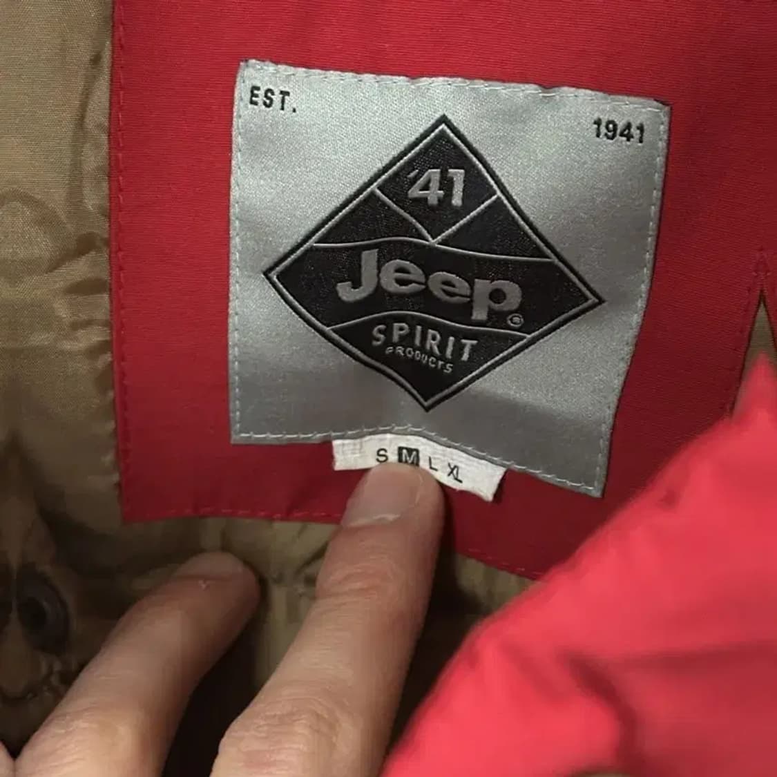 지프 JEEP 멀티패치 오리털 덕다운 패딩 조끼 M A04607 상품이미지3