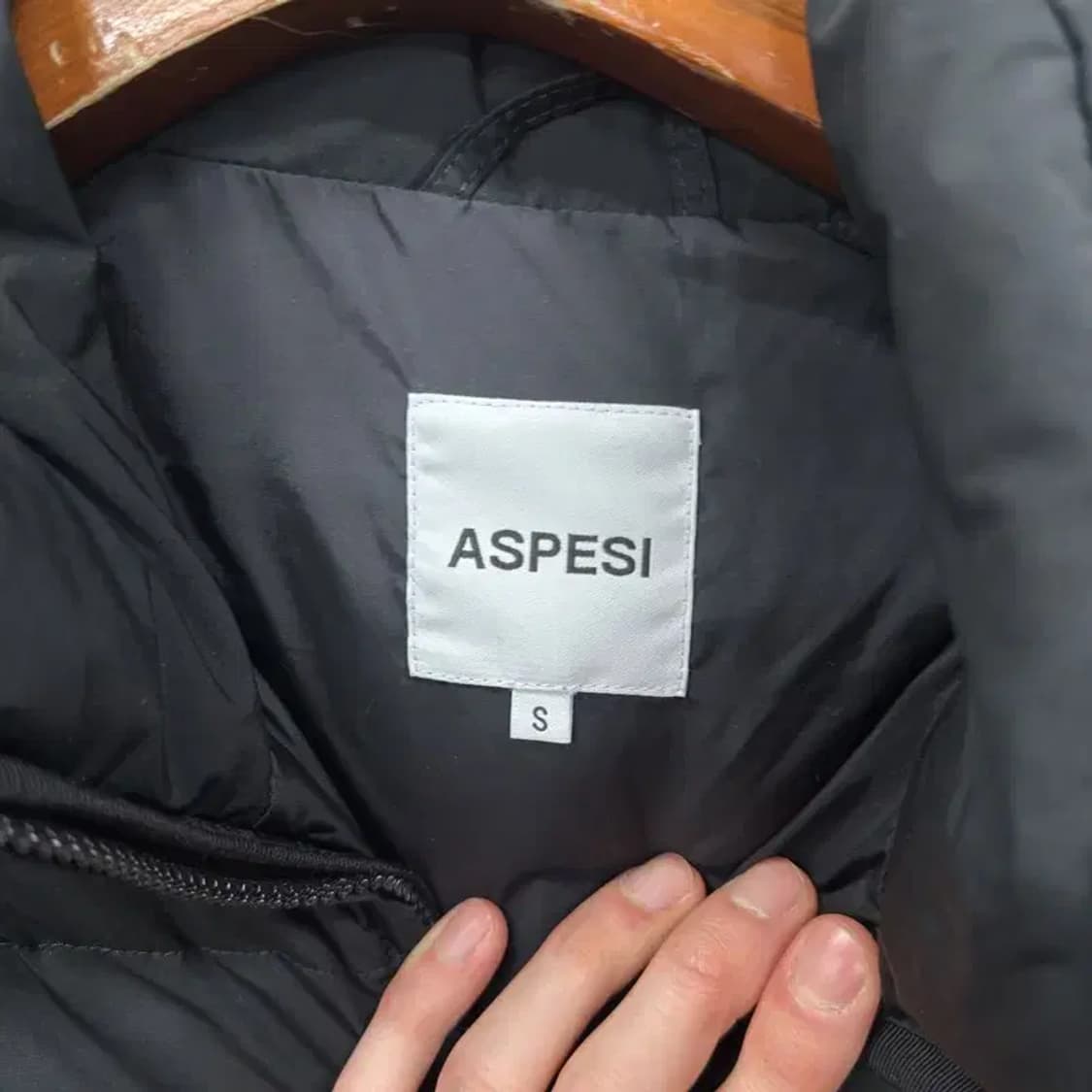 아스페시 캐주얼 오리털 덕다운 롱 패딩 점퍼 S A04608 상품이미지3