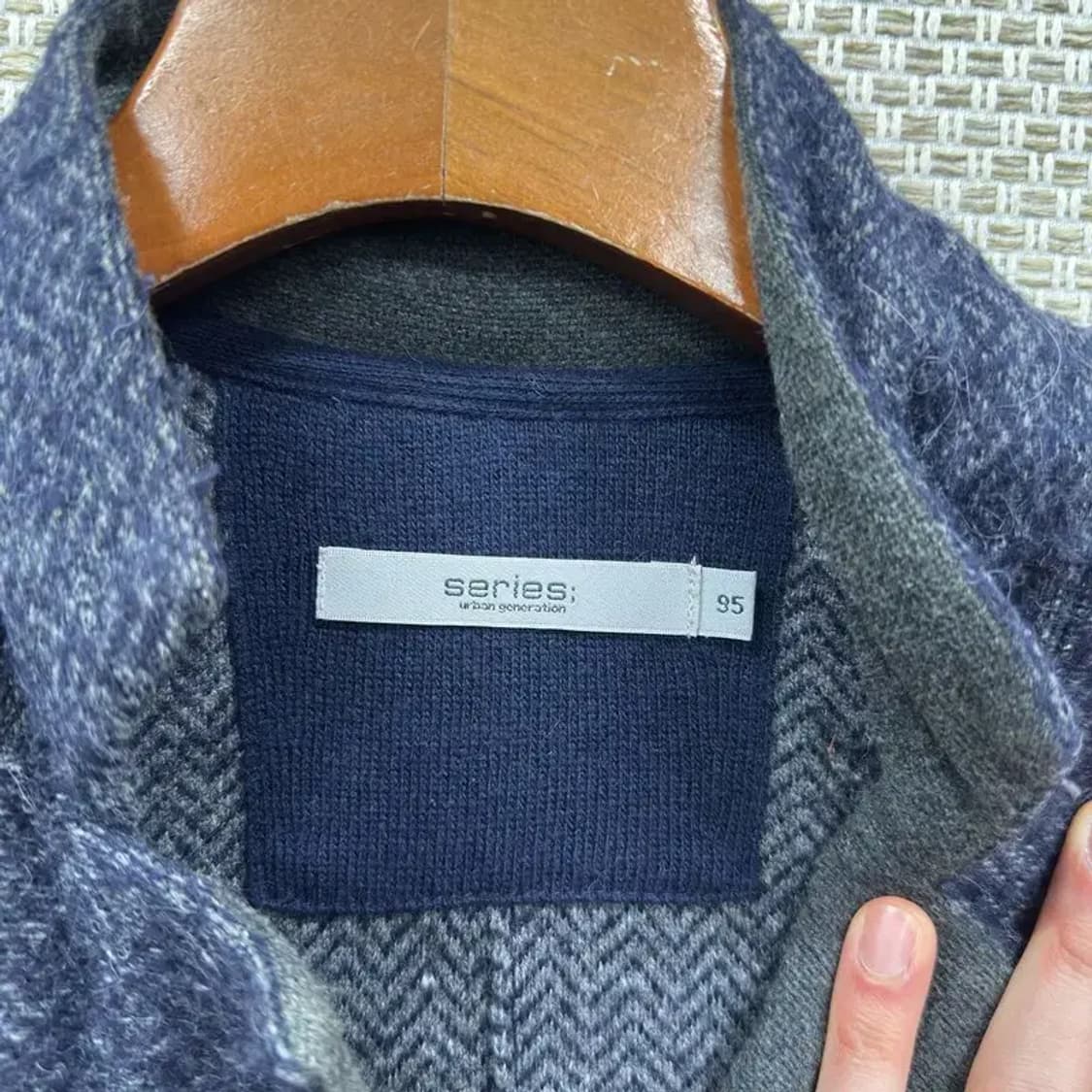 시리즈 클래식 울 니트 가디건 95 A04622 상품이미지3