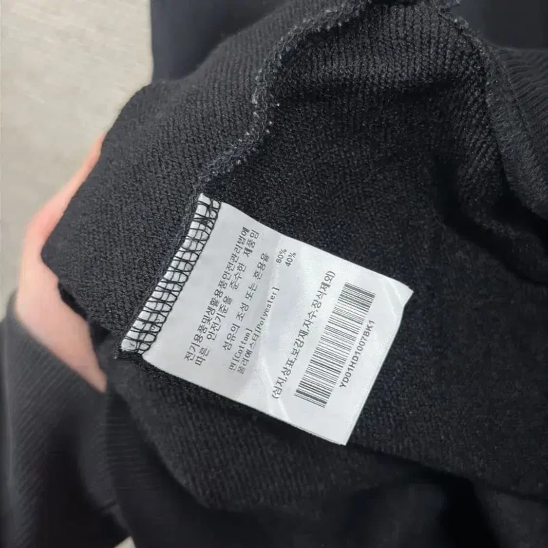 예일 캐주얼 빅자수로고 후드티 S A04609 상품이미지4