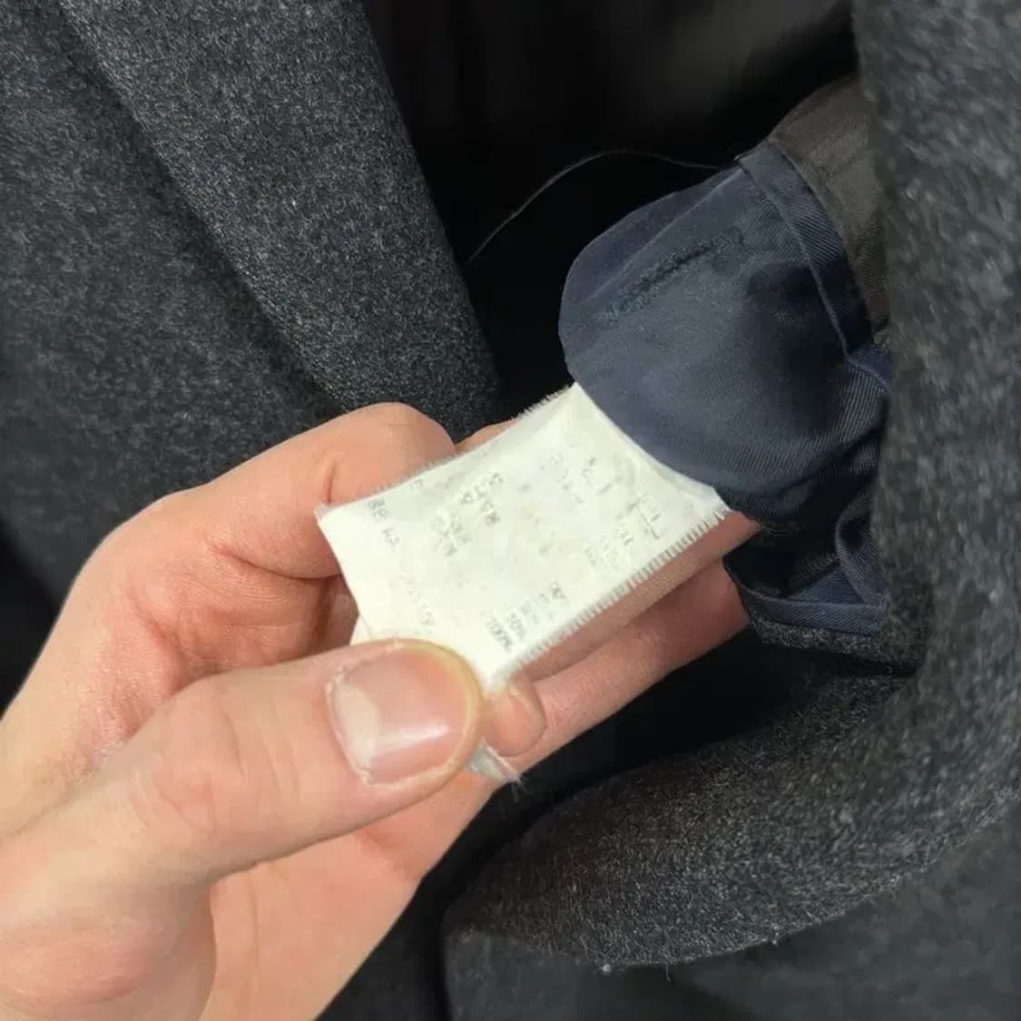 지오지아 캐주얼 클래식 울 코트 자켓 100 A04614 상품이미지4