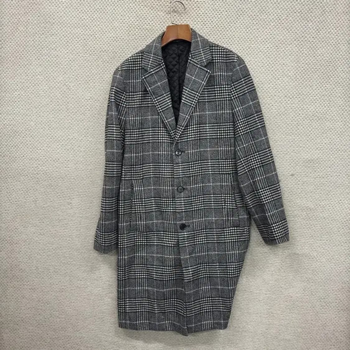 킨록 캐주얼 클래식 울 롱 코트 자켓 100 A04621 상품이미지1