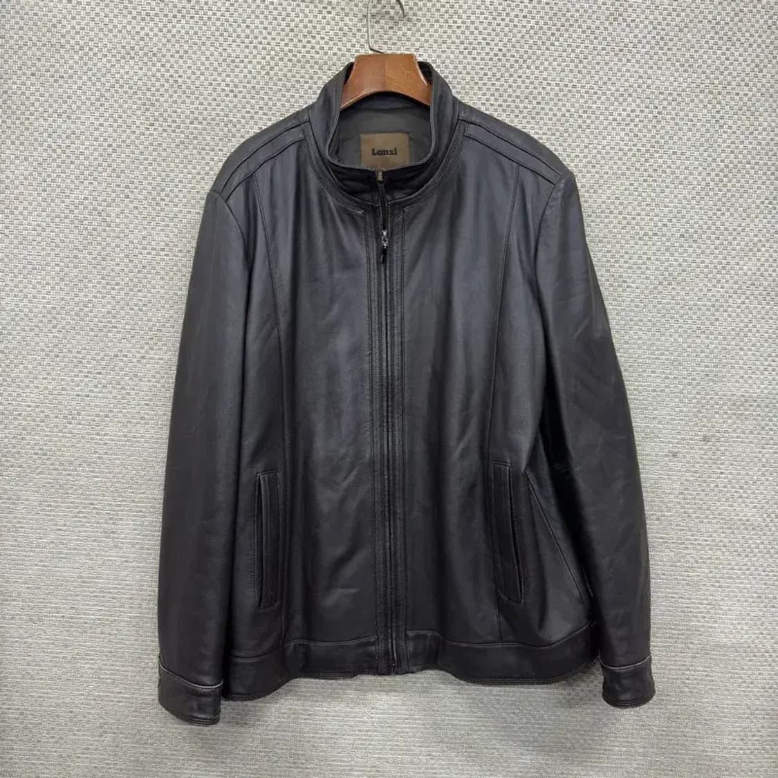 Lanzi 빈티지 클래식 양가죽 자켓 105 A04624 상품이미지1