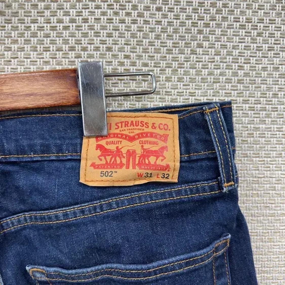 리바이스 502 캐주얼 데님 청바지 31인치 A04636 상품이미지3