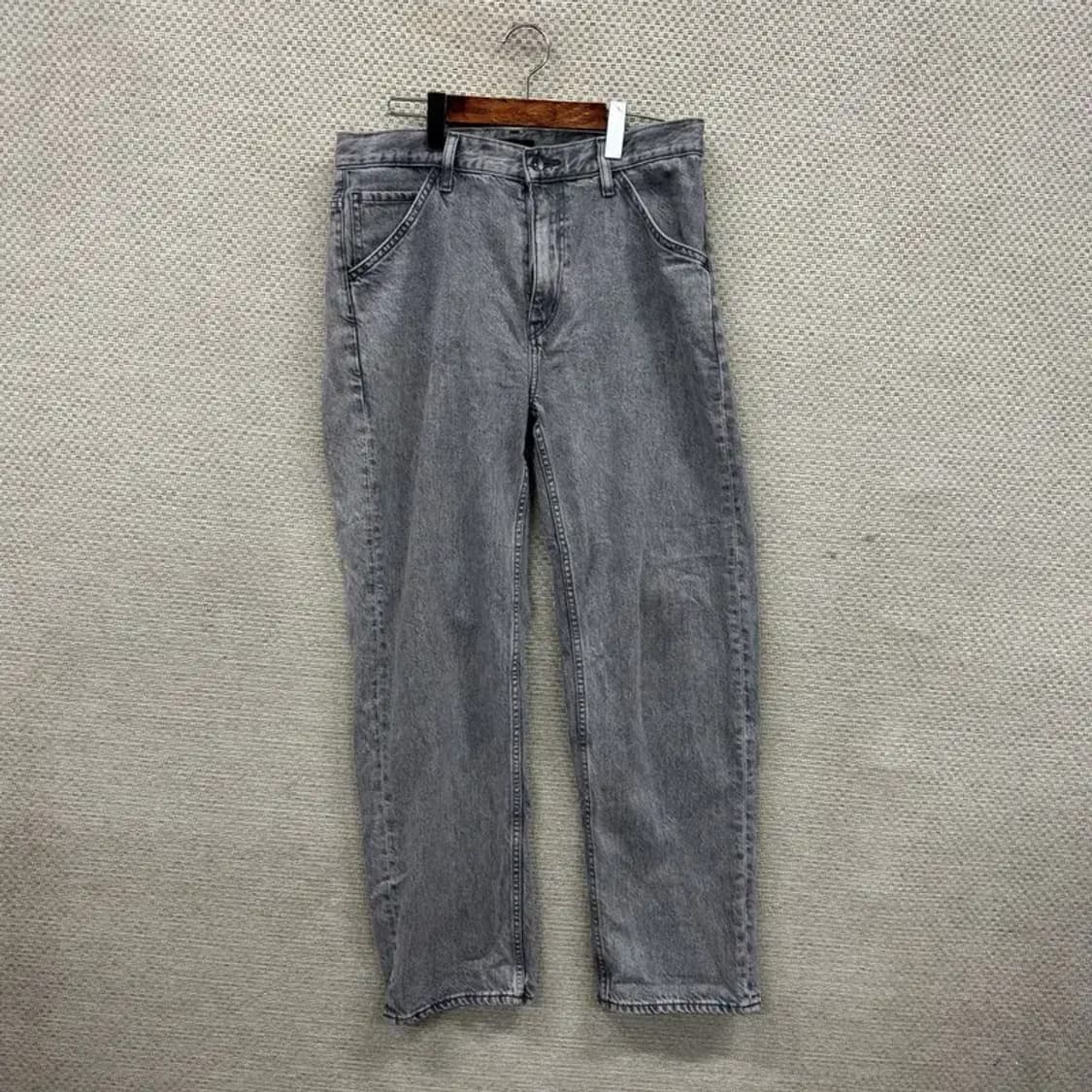 유니클로 캐주얼 그레이진 데님 청바지 31인치 A04637 상품이미지1