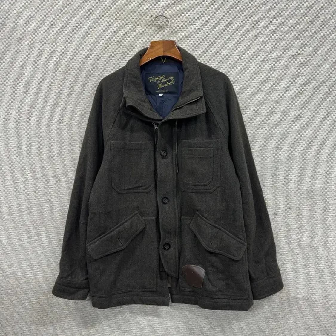 커스텀멜로우 캐주얼 멀티포켓 울 자켓 100 A04630 상품이미지1