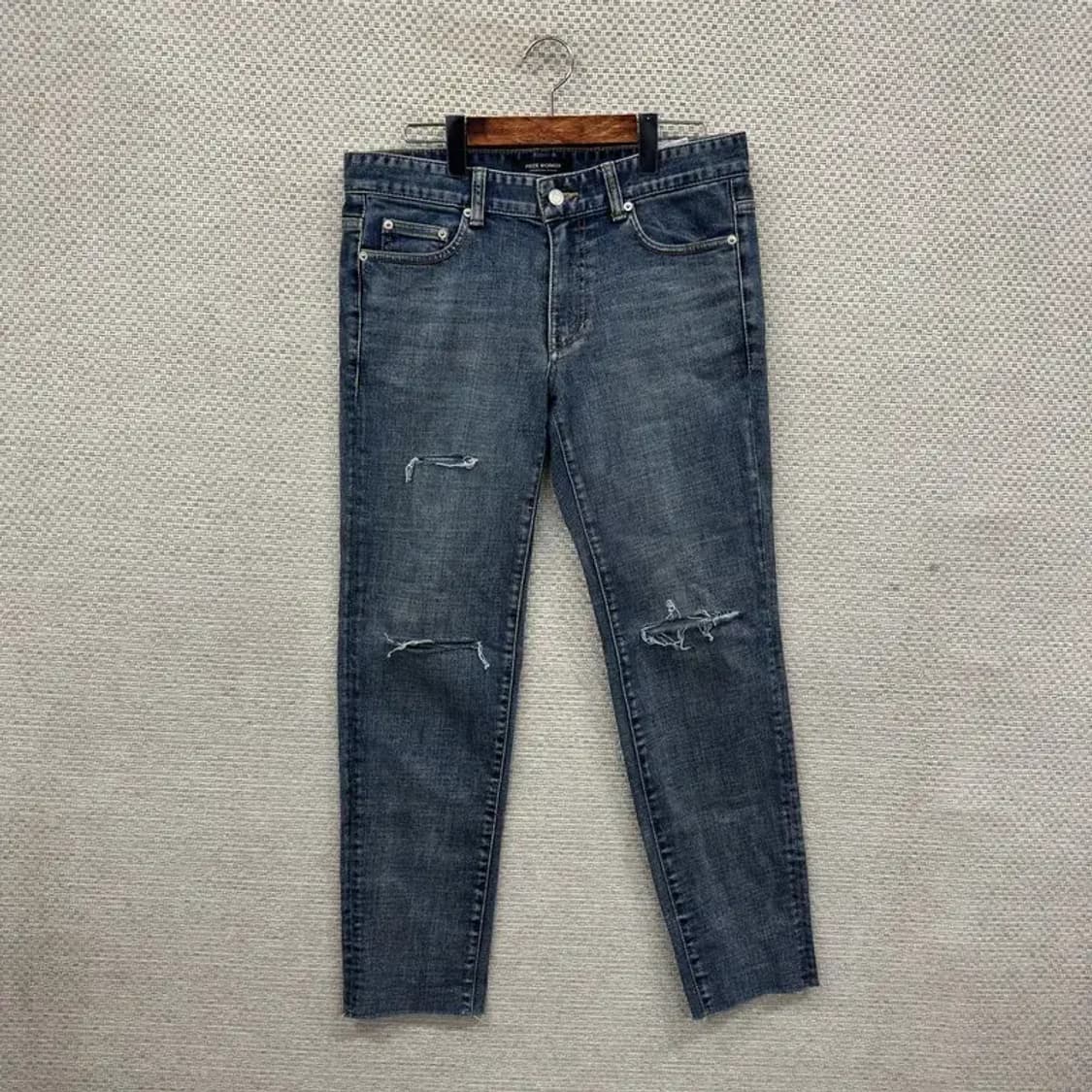 피스워커 캐주얼 스판 데님 청바지 31인치 A04638 상품이미지1