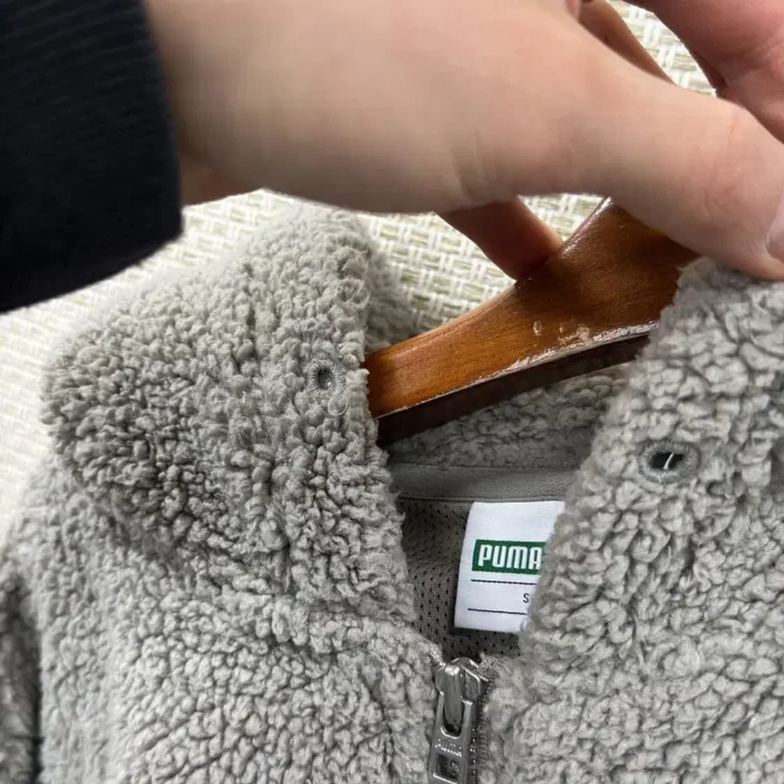 푸마 캐주얼 양털 플리스 후리스 후드집업 S A04631 상품이미지5