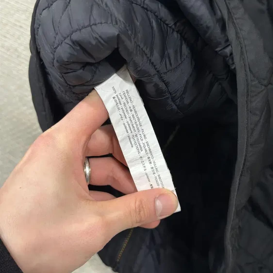 자라 ZARA 캐주얼 스트링 퀄팅 조끼 베스트 M A04692 상품이미지4