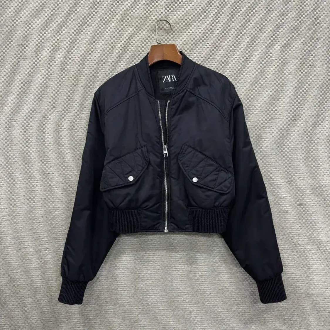 자라 ZARA 캐주얼 크롭 항공점 XS A04696 상품이미지1