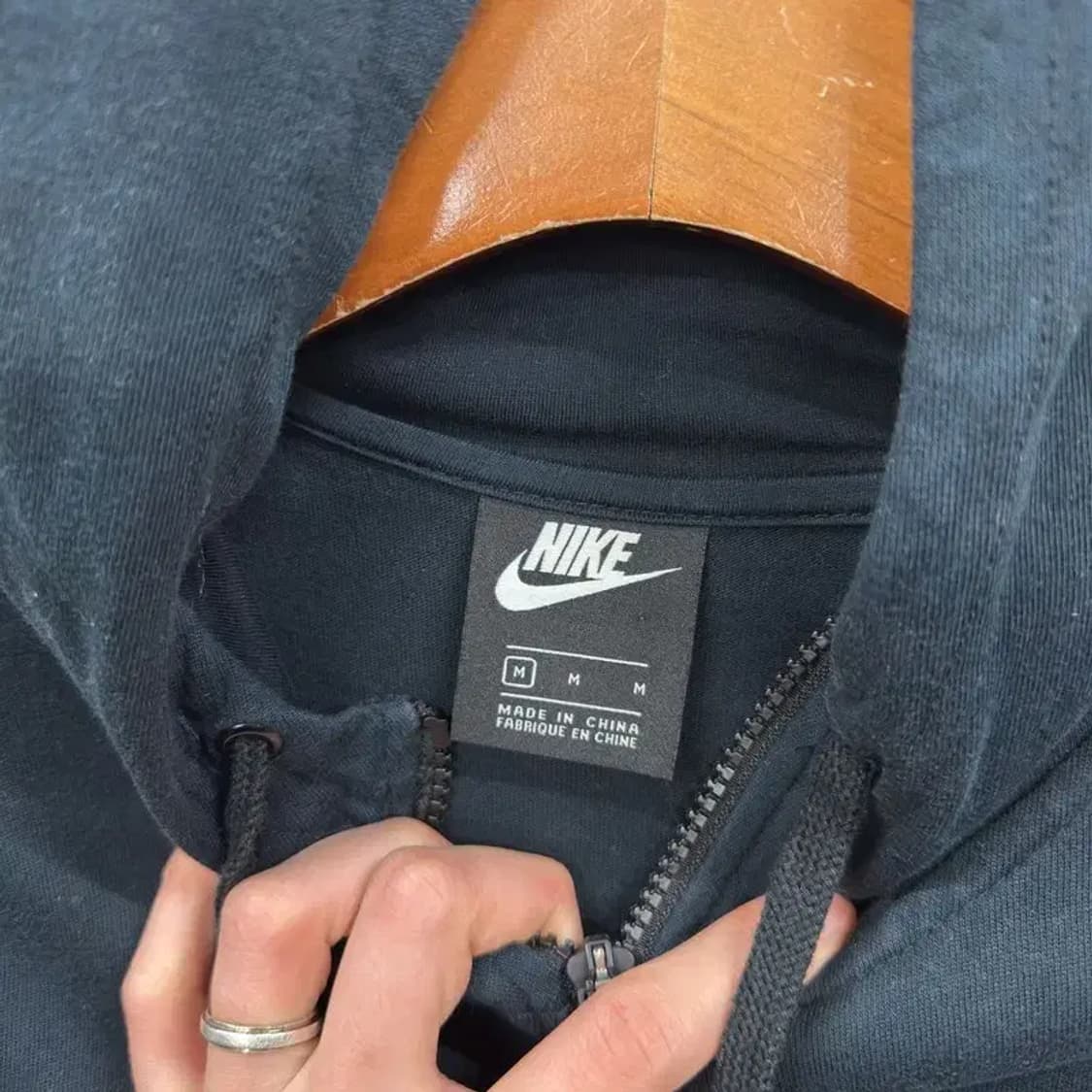 나이키 캐주얼 자수로고 후드집업 M A04697 상품이미지3