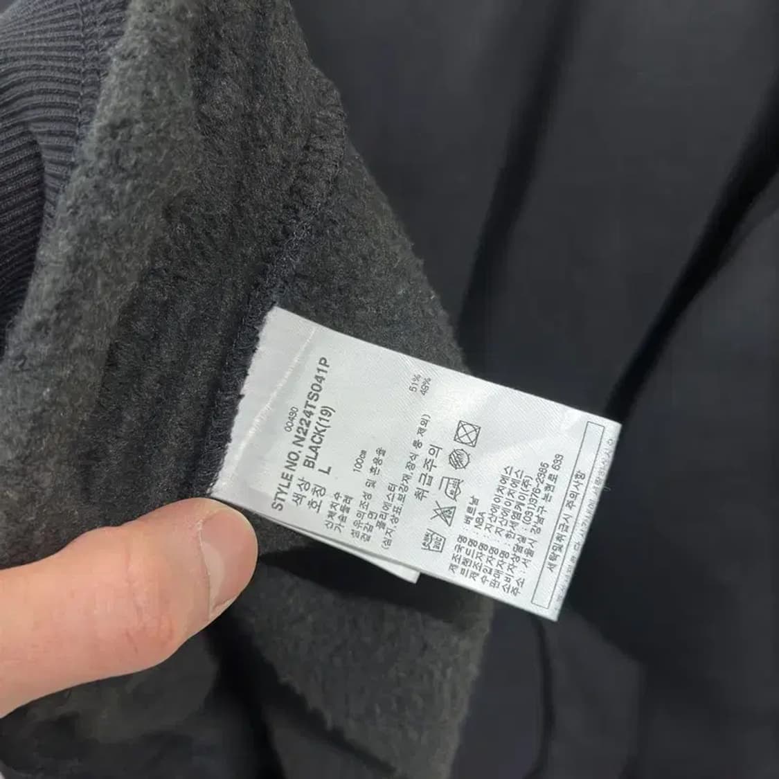 NBA 레이커스 프린팅 약기모 스웻셔츠 맨투맨 L A04707 상품이미지4