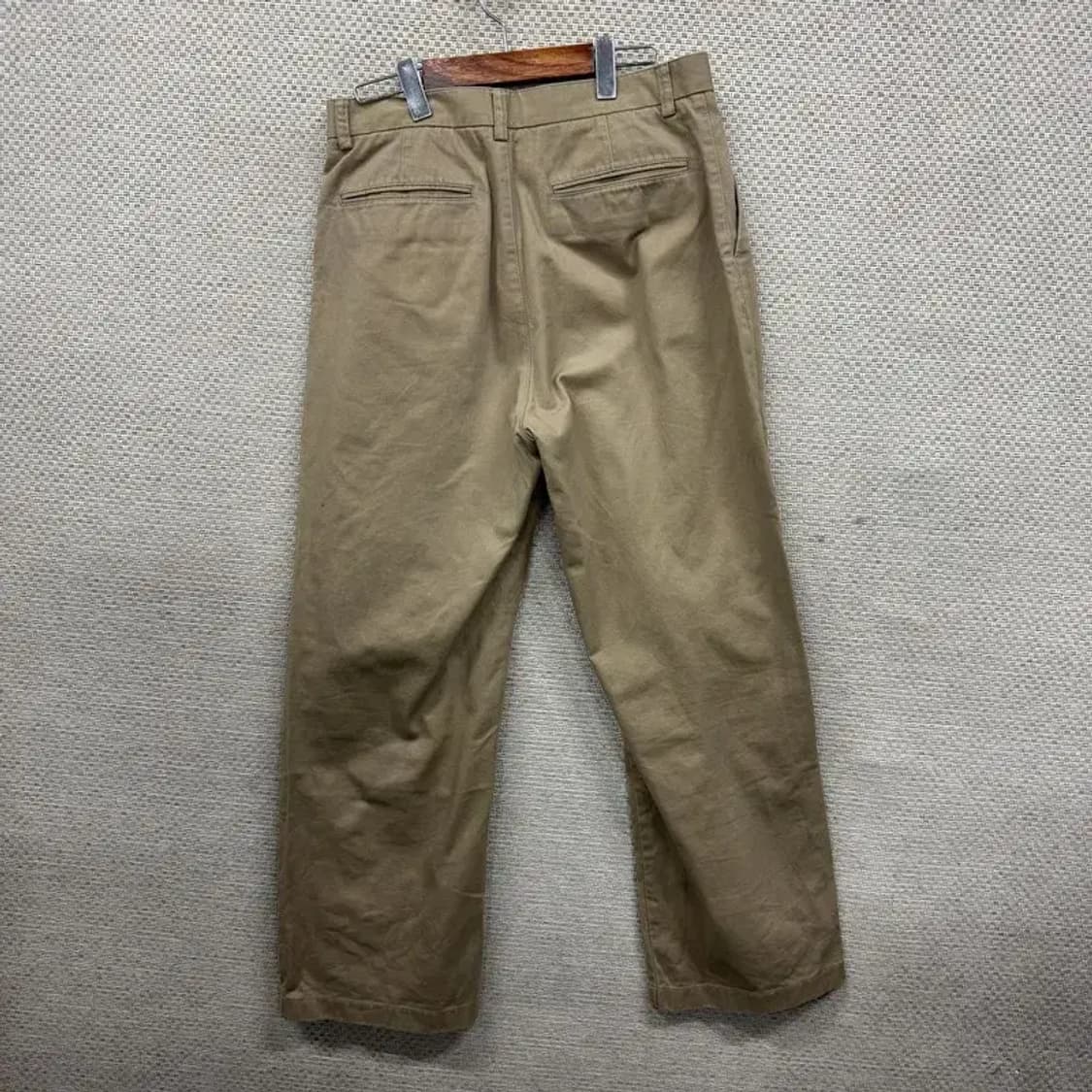 무신사스탠다드 캐주얼 핀턱 코튼팬츠 면바지 31인치 A04715 상품이미지2