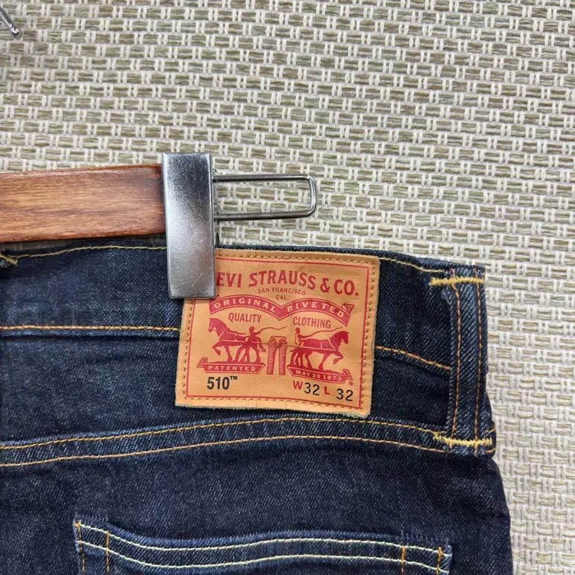 리바이스 510 캐주얼 스판 데님 청바지 32인치 A04718 상품이미지3