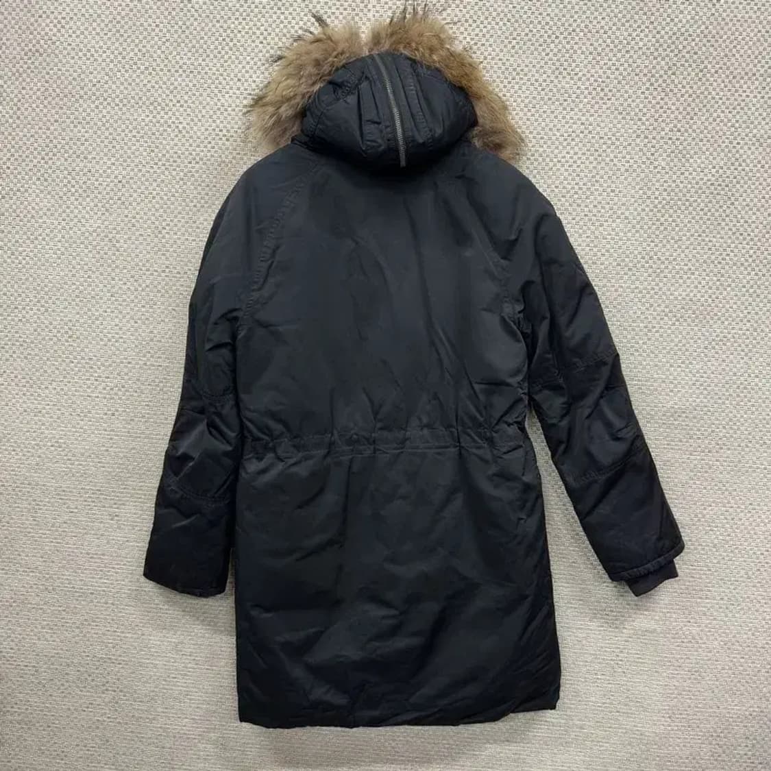 띠어리 캐주얼 라쿤퍼 롱 패딩 점퍼 S A04690 상품이미지2