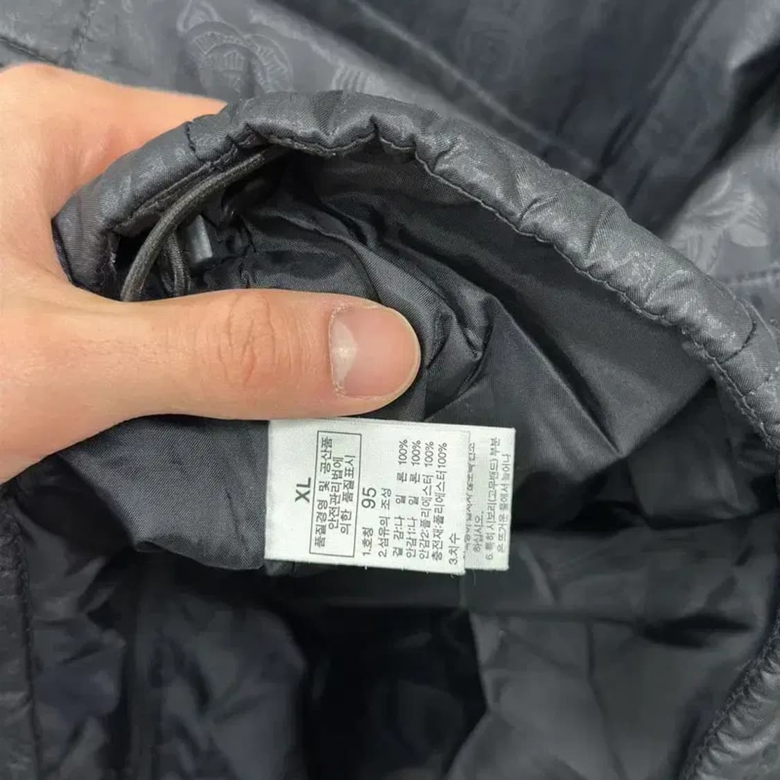 노스페이스 아웃도어 자수로고 올드패턴 패딩 95 A04693 상품이미지4