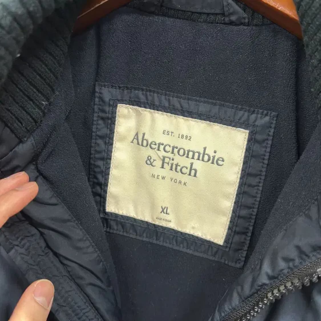 아베크롬비 Y2K 하이넥 패딩 점퍼 XL A04767 상품이미지3