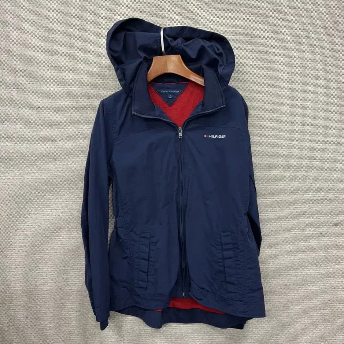 타미힐피거 캐주얼 자수로고 윈드러너 바람막이 M A04774 상품이미지1