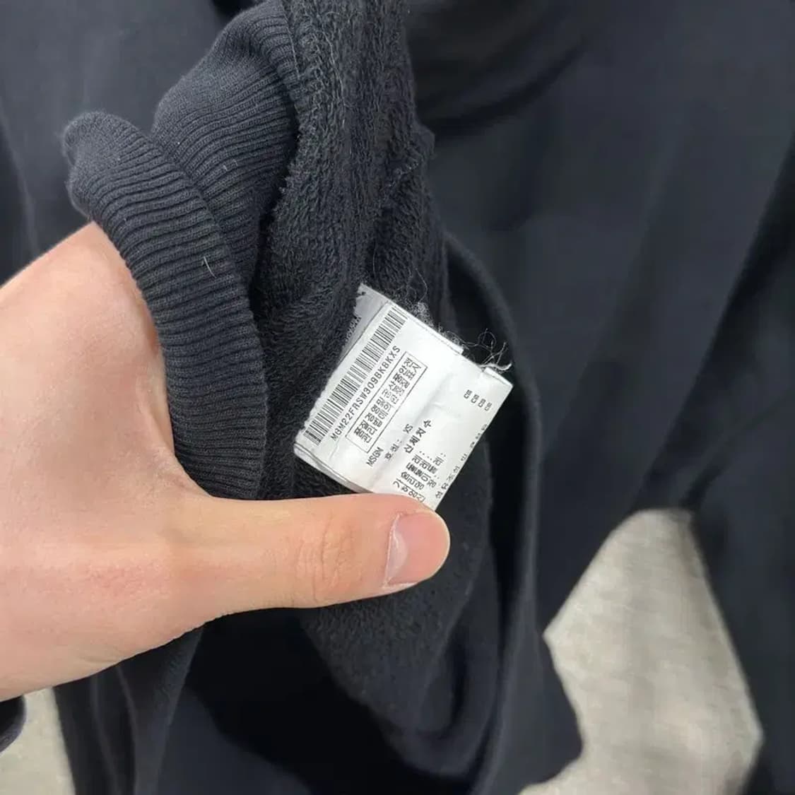 엠에스지엠 MSGM 캐주얼 빅프린팅로고 후드티 XS A04775 상품이미지4