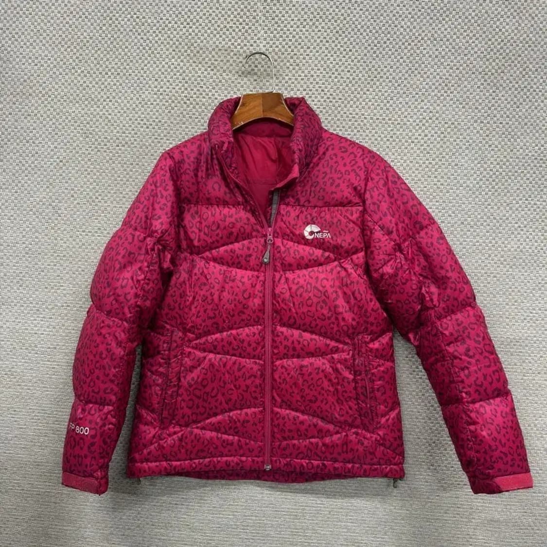 네파 800 레오파드 거위털 구스다운 패딩 점퍼 90 A04782 상품이미지1