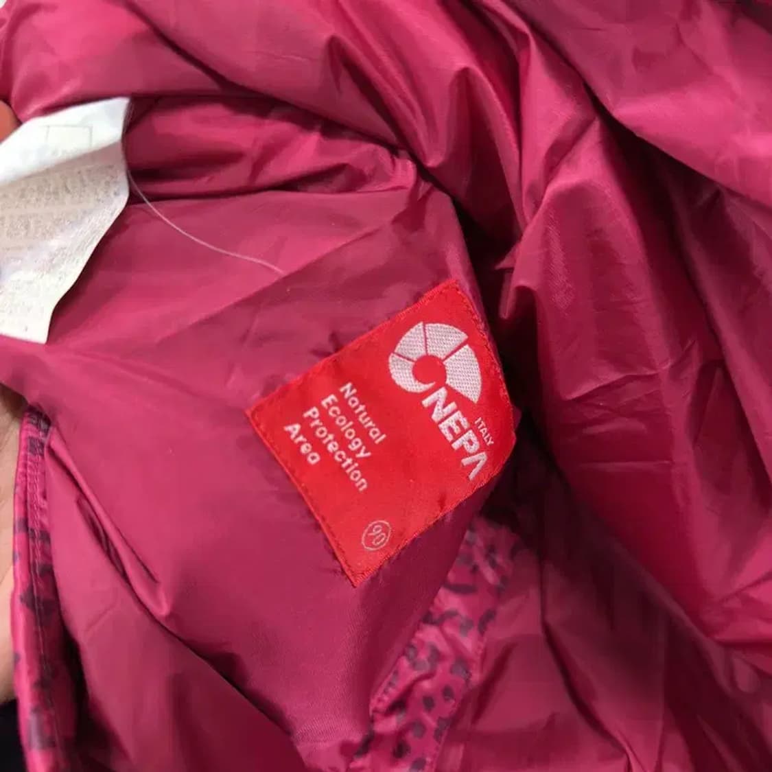 네파 800 레오파드 거위털 구스다운 패딩 점퍼 90 A04782 상품이미지3