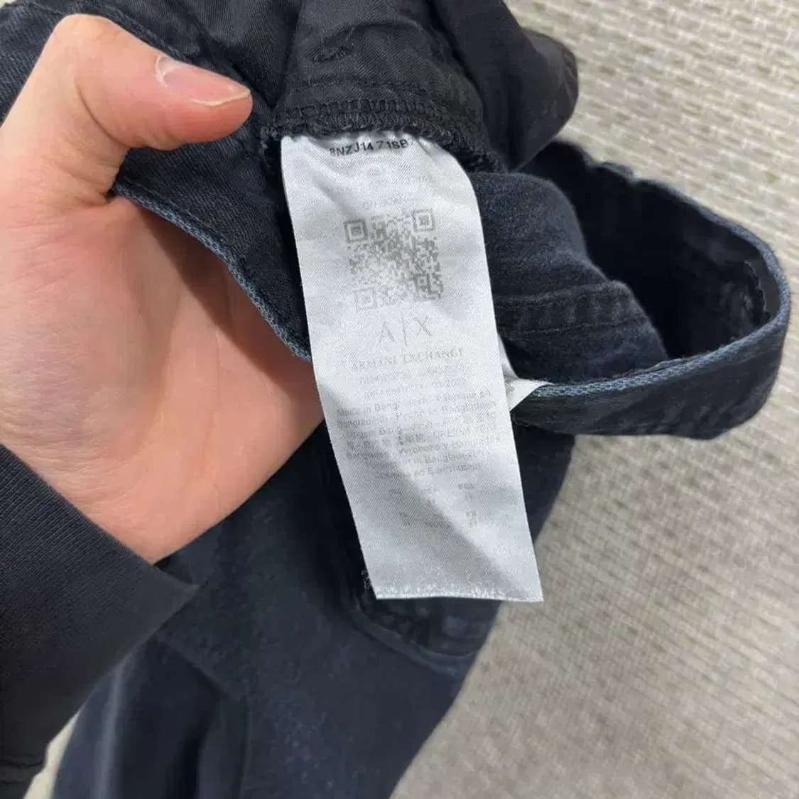 아르마니 익스체인지 은장 스판 데님 청바지 31인치 A04799 상품이미지5