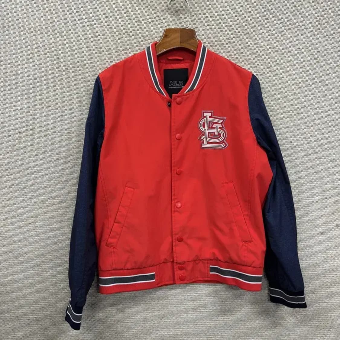 MLB 캐주얼 세인트루이스 바시티자켓 야구잠바 90 A04791 상품이미지1