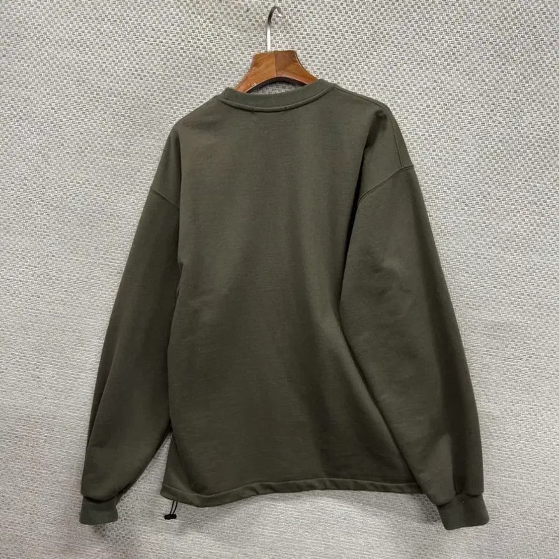 파르티멘토 캐주얼 자수 스트링 스웻셔츠 맨투맨 L A04778 상품이미지2