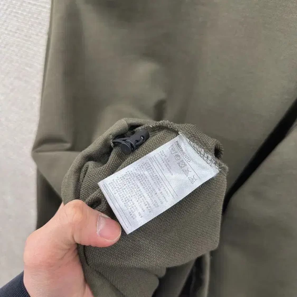 파르티멘토 캐주얼 자수 스트링 스웻셔츠 맨투맨 L A04778 상품이미지4