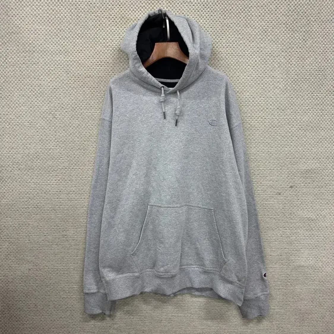 챔피온 어센틱 캐주얼 자수로고 약기모 후드티 XL A04776 상품이미지1