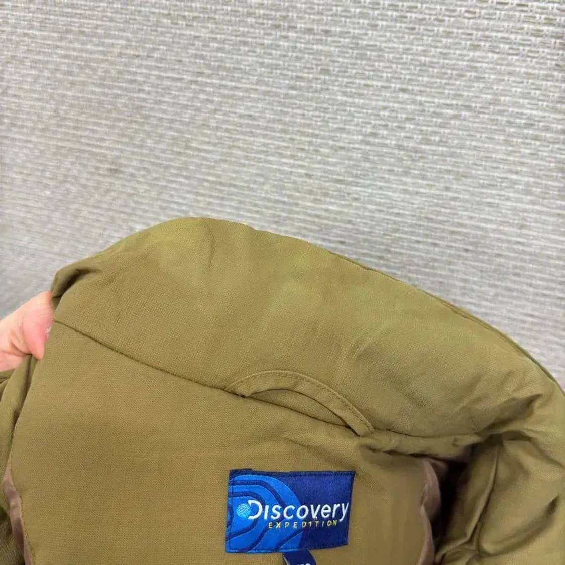 디스커버리 아웃도어 자수로고 패딩 조끼 베스트 100 A04787 상품이미지5