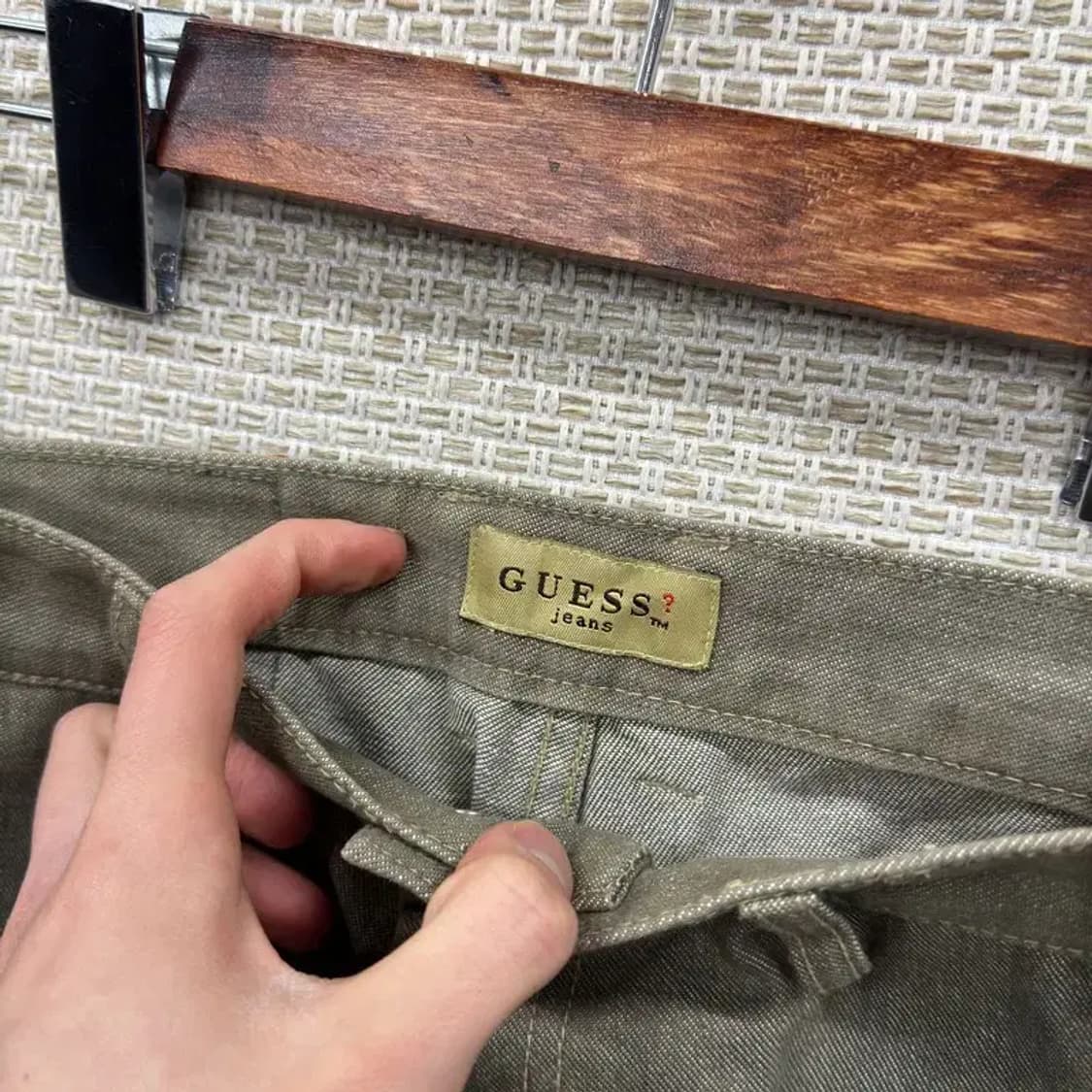 게스 워크웨어 카펜터 데님 청바지 72 A04800 상품이미지4