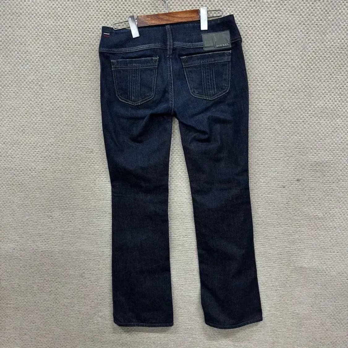 디젤 로우라이즈 부츠컷 데님 청바지 27인치 A04803 상품이미지2