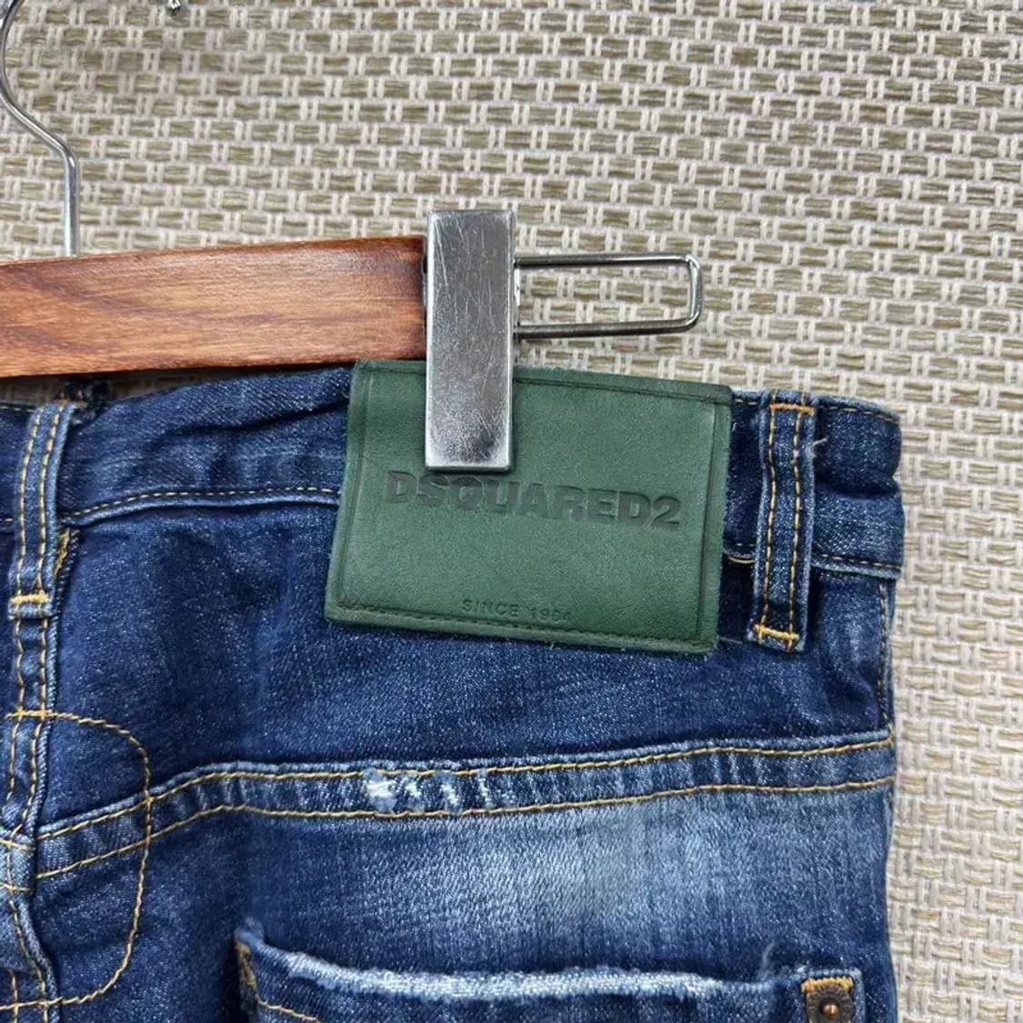 디스퀘어드2 디스트로이드진 데님 청바지 48 A04804 상품이미지3