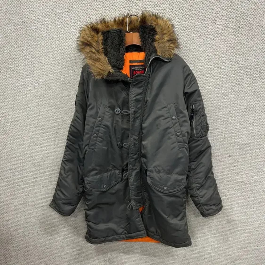 쇼트 SCHOTT N3B 항공 야상 점퍼 XS A04772 상품이미지1