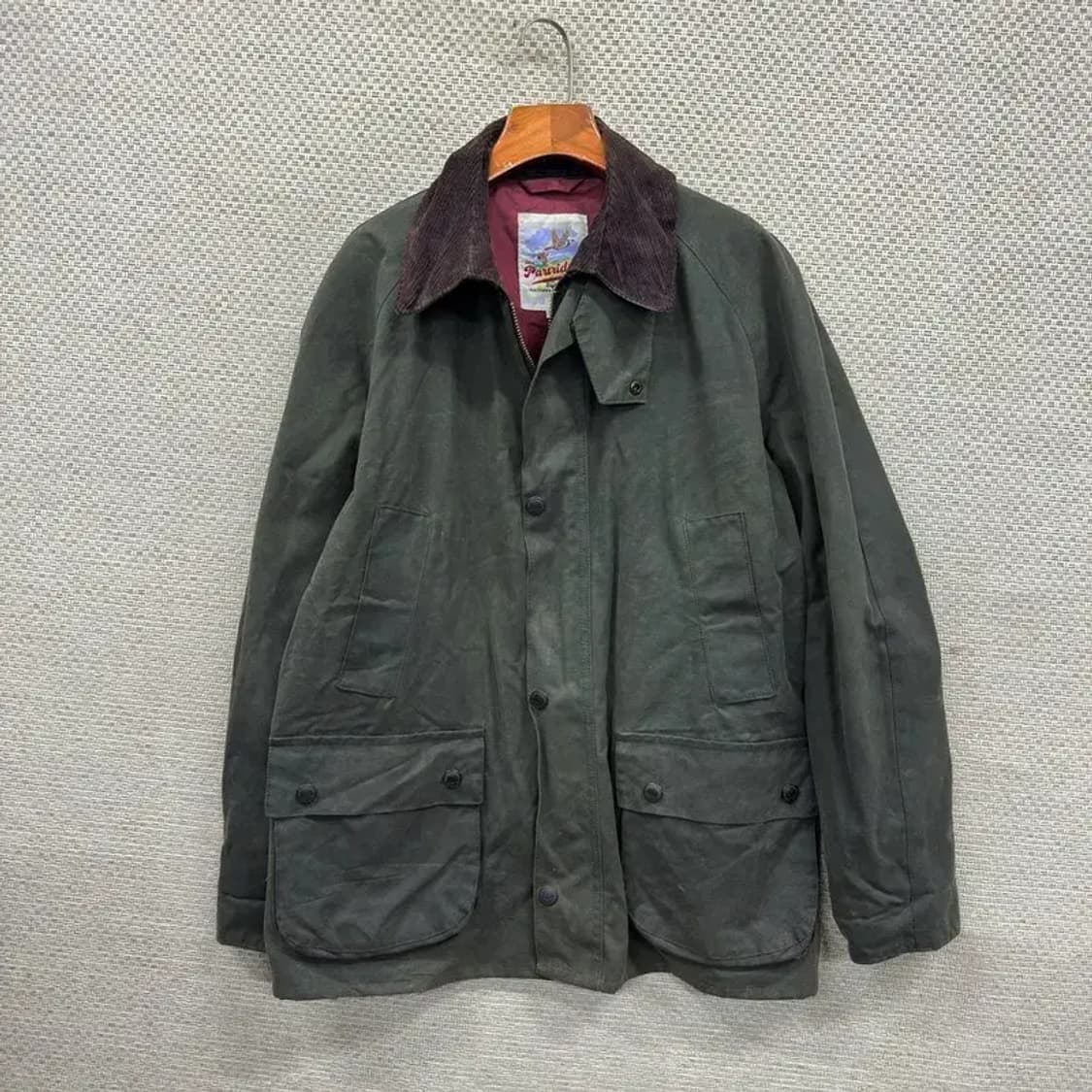존파트리지 빈티지 코듀로이카라 왁스 자켓 L A04780 상품이미지1