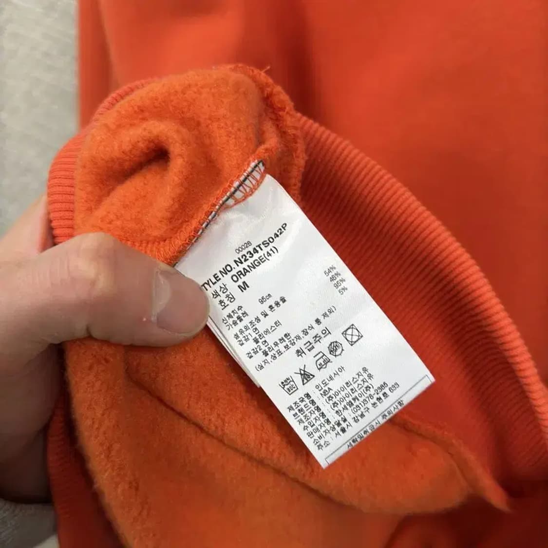 NBA 캐주얼 레이커스 기모 스웻셔츠 맨투맨 M A04846 상품이미지4