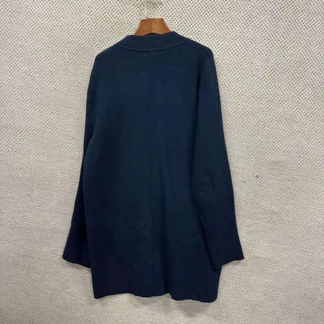 타임 한섬 캐주얼 울 니트 집업 가디건 100 A04848 상품이미지2