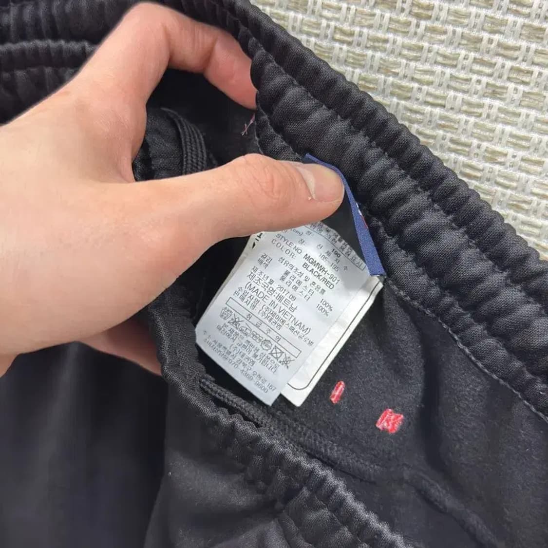 밀레 아웃도어 약기모 밴딩 츄리닝바지 30 A04881 상품이미지4