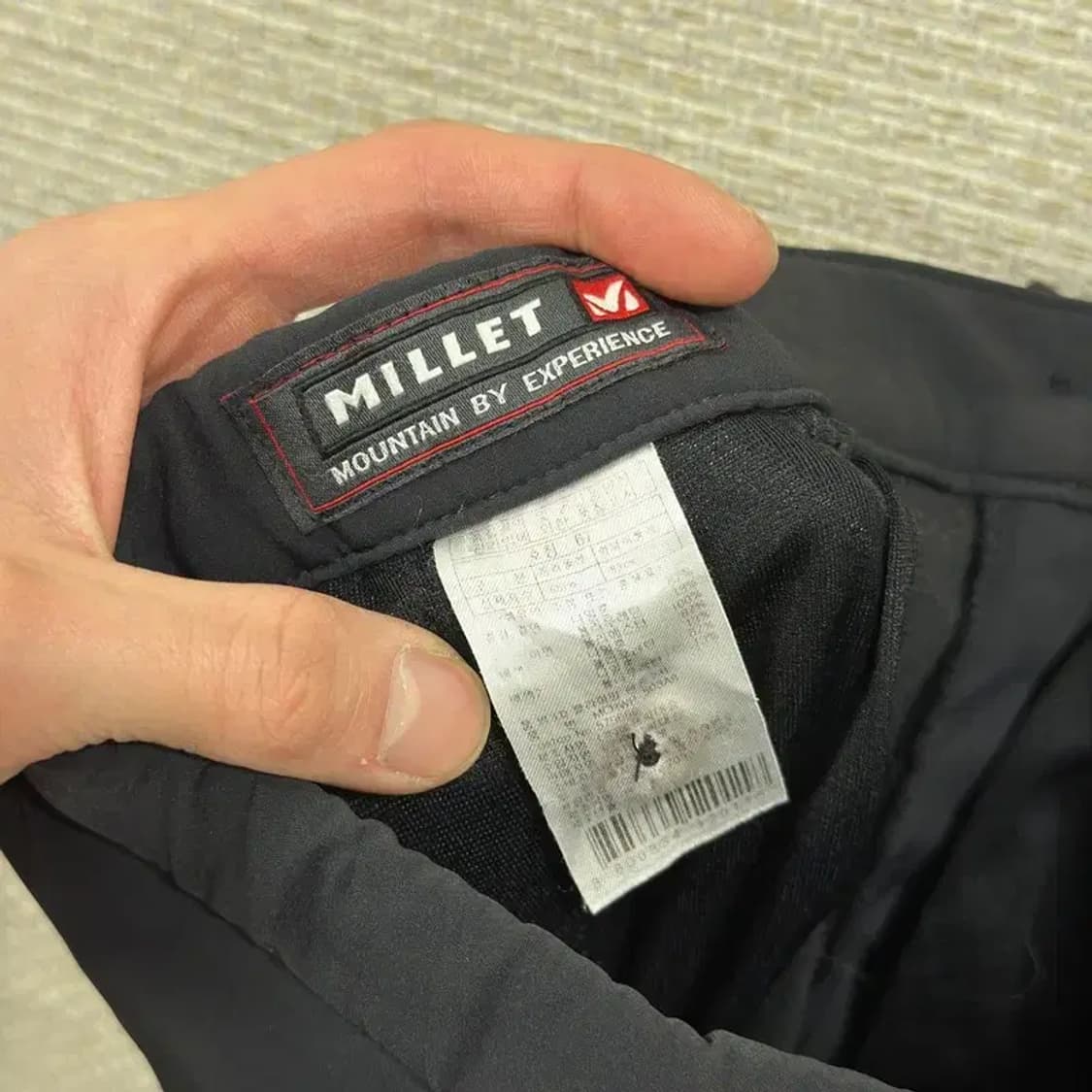 밀레 아웃도어 벨티드 약기모 등산 바지 67 A04882 상품이미지4