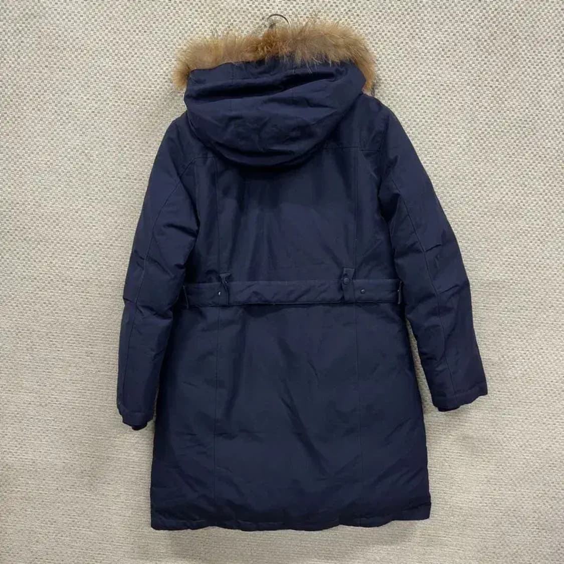 빈폴 캐주얼 너구리퍼 거위털 구스다운 하프 패딩 100 A04854 상품이미지2