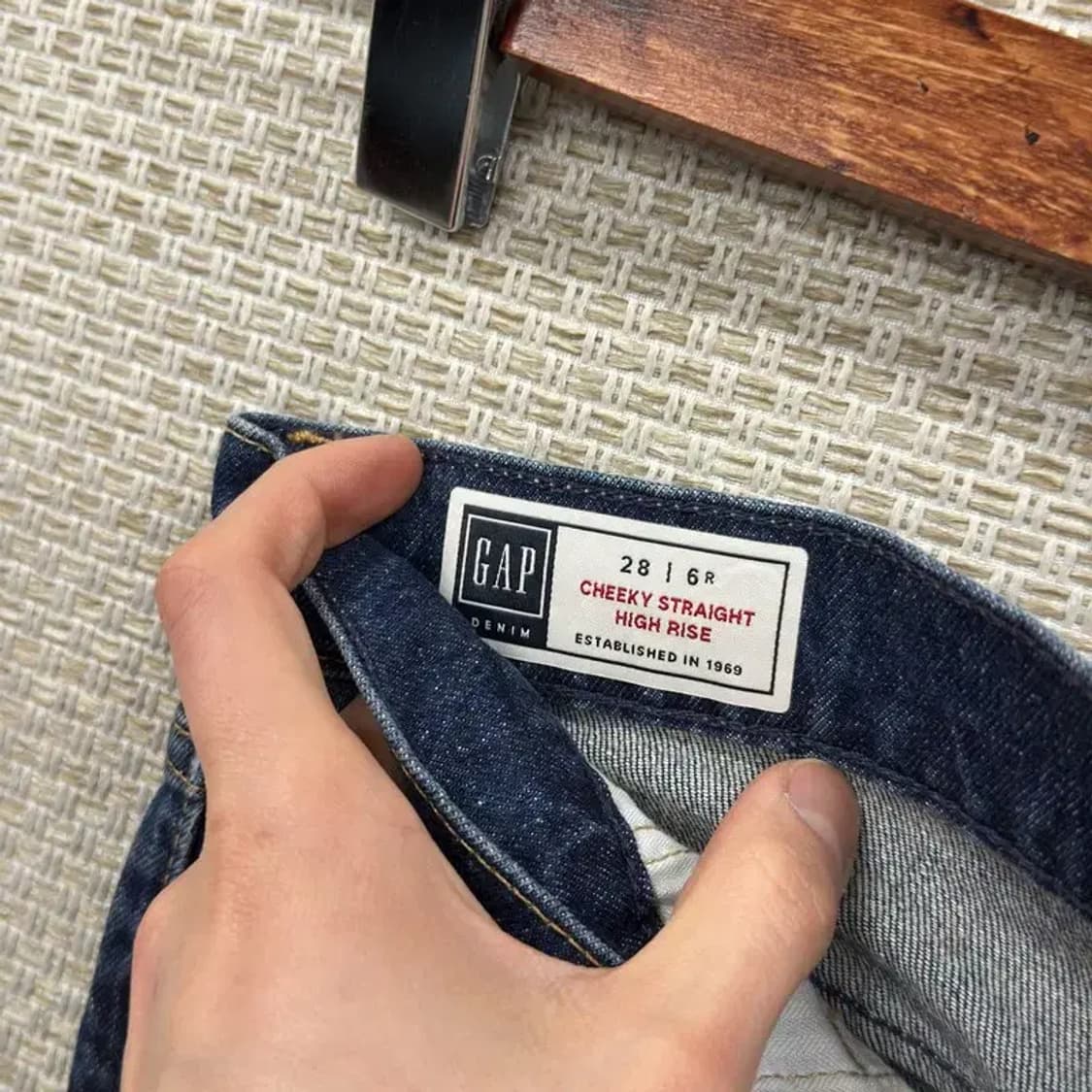 갭 GAP 캐주얼 데님 청바지 28인치 A04878 상품이미지3