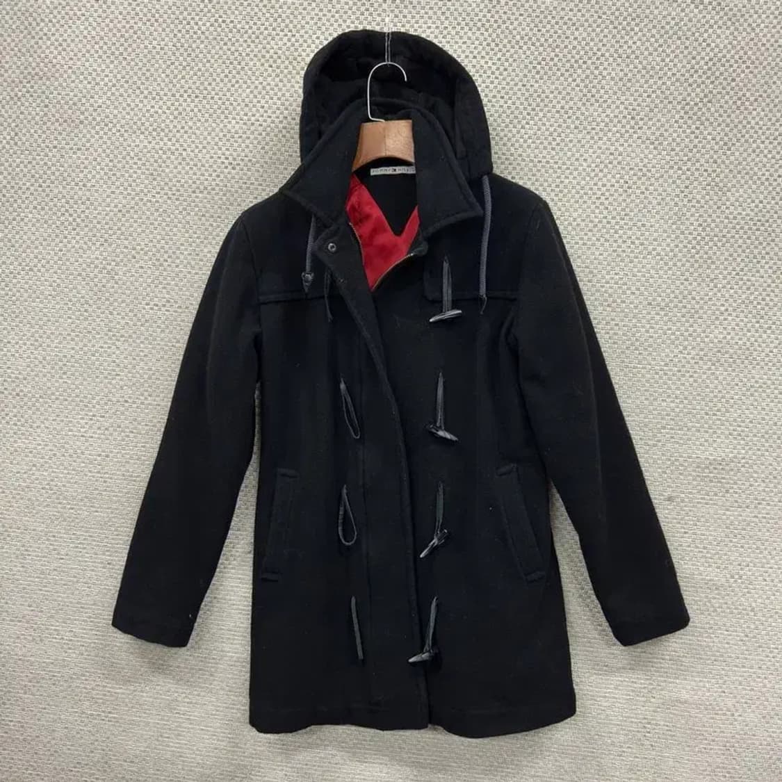 타미힐피거 캐주얼 올드스쿨 울 떡볶이 코트 자켓 S A04858 상품이미지1