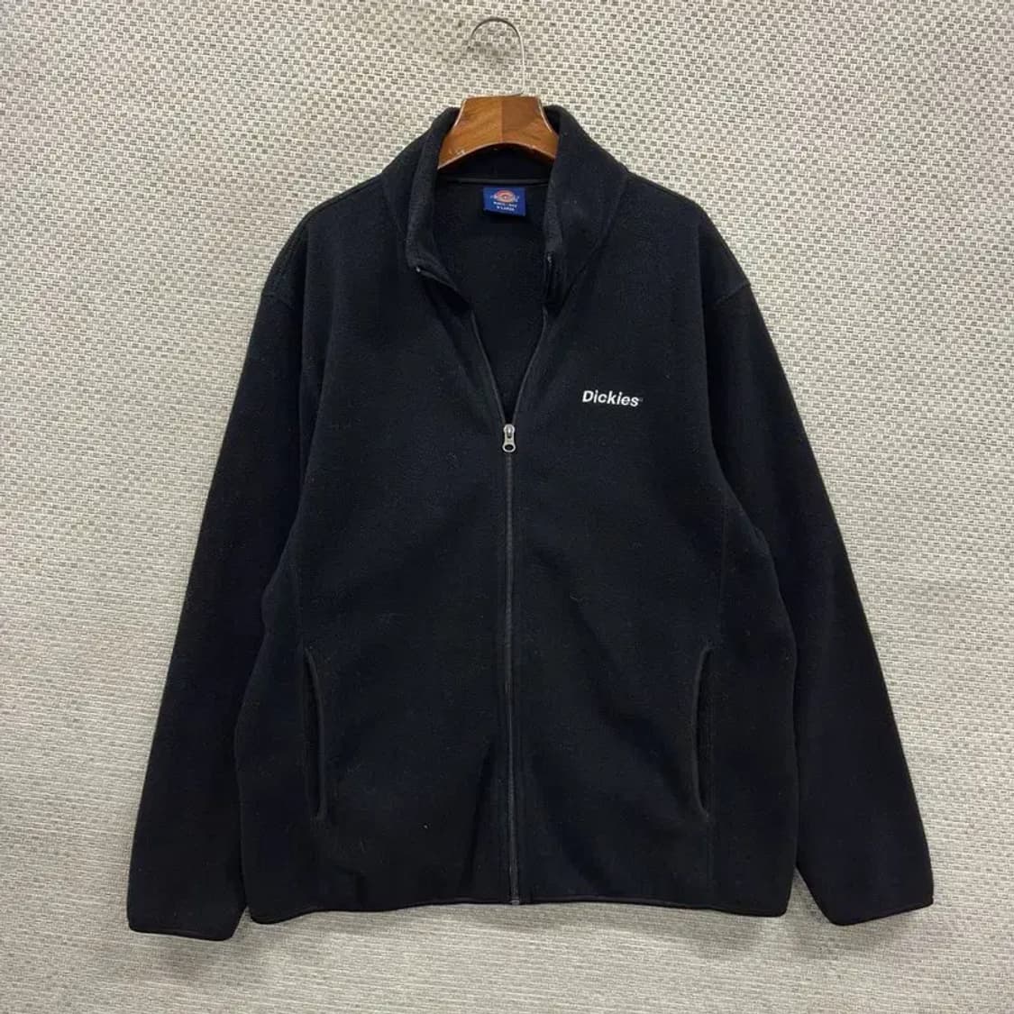 디키즈 캐주얼 자수로고 플리스 후리스 집업 XL A04856 상품이미지1